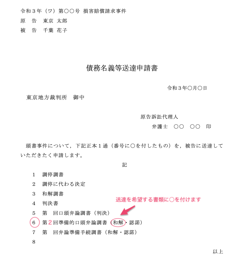 強制執行のための事前準備としての執行文付与申請 送達証明申請 送達申請の手続き パラリーガルノート